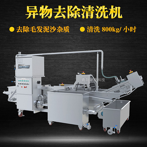 環(huán)速商用果蔬清洗機，氣泡清洗，清洗800kg小時