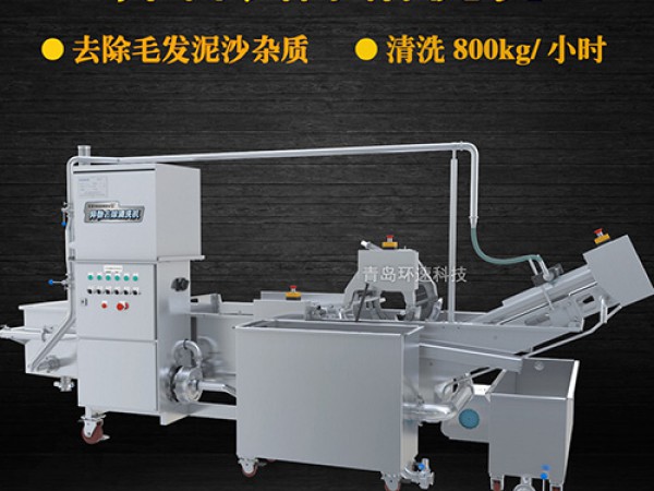 蔬菜氣泡清洗機(jī)，氣泡清洗，清洗800kg/小時(shí)